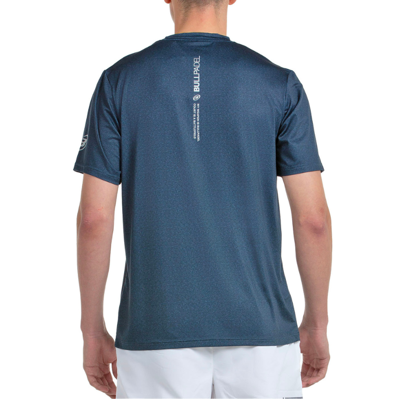 T-shirt Bullpadel Bebas Bleu Marine
