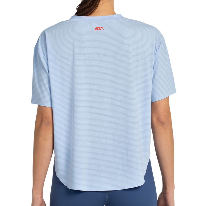 T-shirt Bullpadel Belvis Bleu Femme