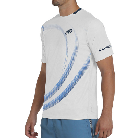 T-shirt Bullpadel Beque Blanc