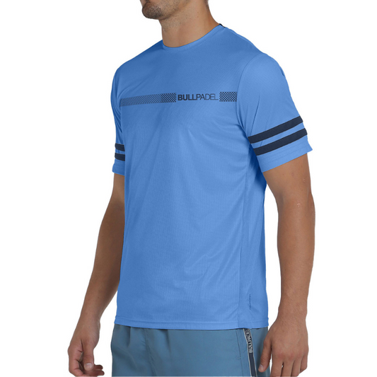 T-shirt Bullpadel Berro Bleu