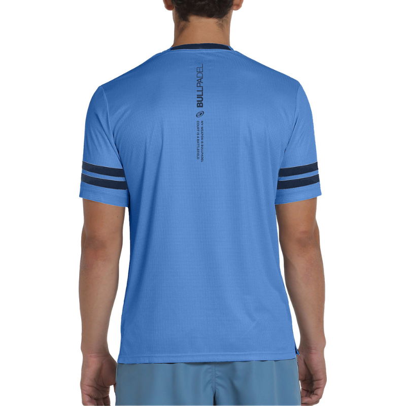 T-shirt Bullpadel Berro Bleu