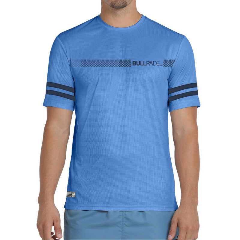 T-shirt Bullpadel Berro Bleu