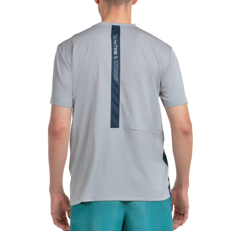 T-shirt Bullpadel Bilao Gris