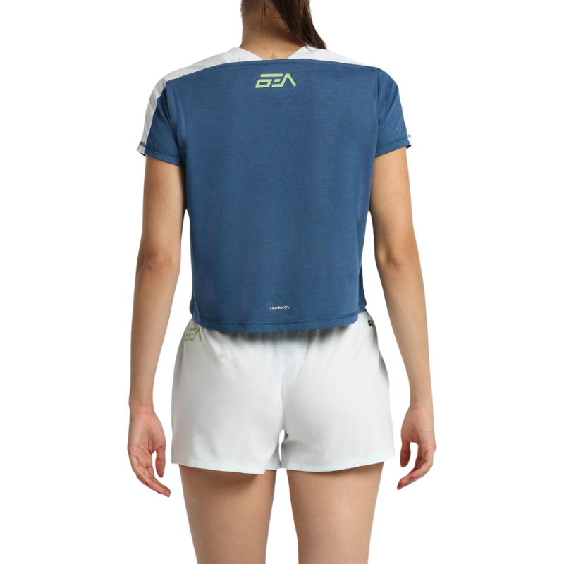 T-shirt Bullpadel Bilma Bleu Marine Femme