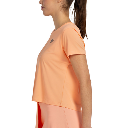 T-shirt Bullpadel Bilme Orange Femme