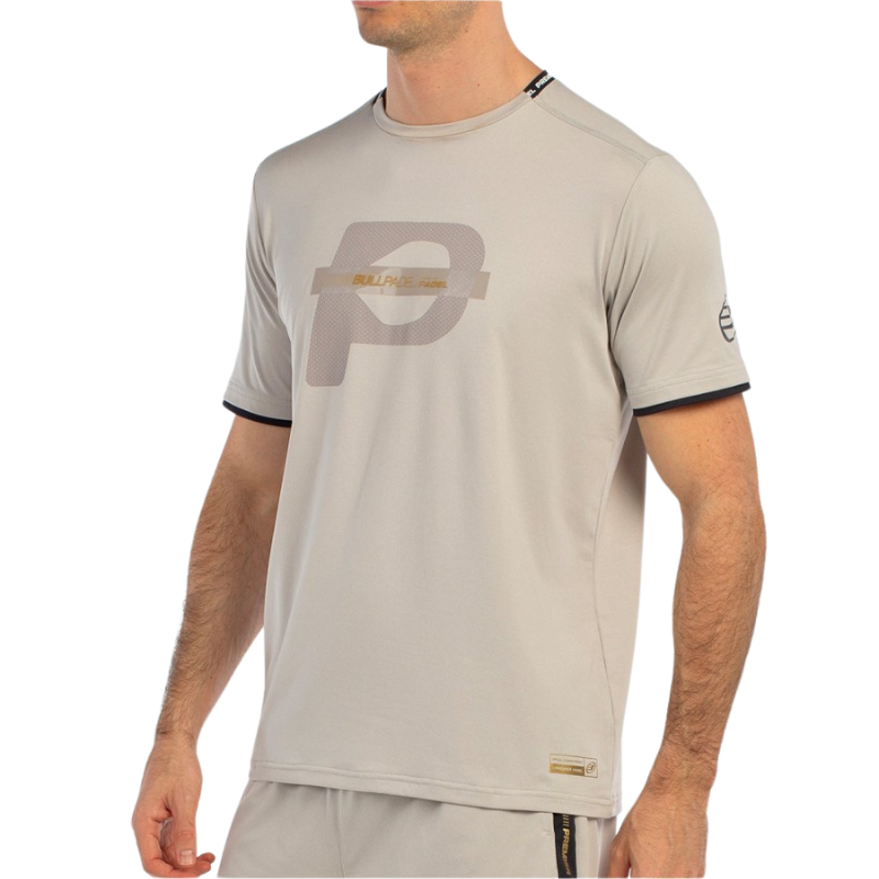 T-shirt Bullpadel Bises Beige