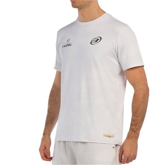 T-shirt Bullpadel Bizme Blanc