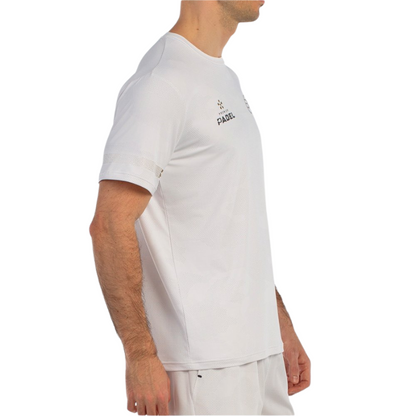 T-shirt Bullpadel Bizme Blanc