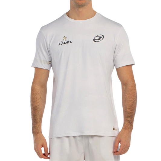 T-shirt Bullpadel Bizme Blanc