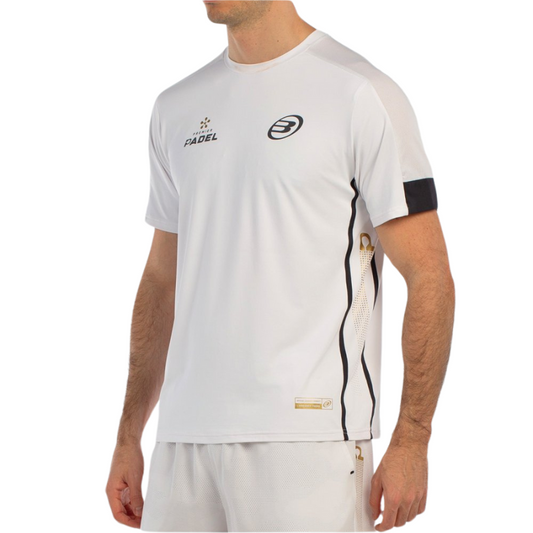 T-shirt Bullpadel Borni Blanc