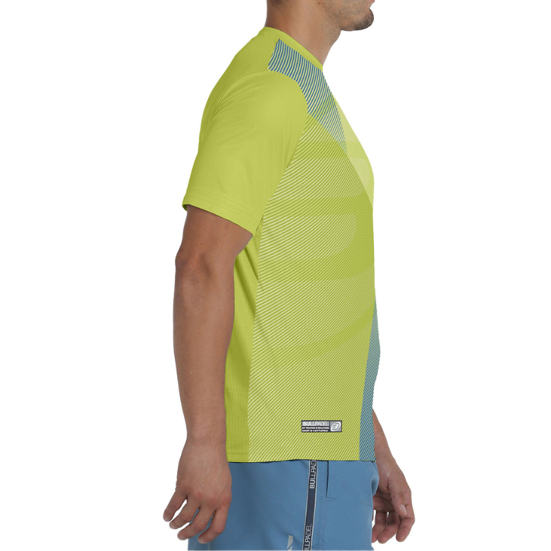 T-shirt Bullpadel Brumo Jaune