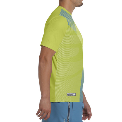 T-shirt Bullpadel Brumo Jaune