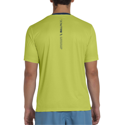 T-shirt Bullpadel Brumo Jaune