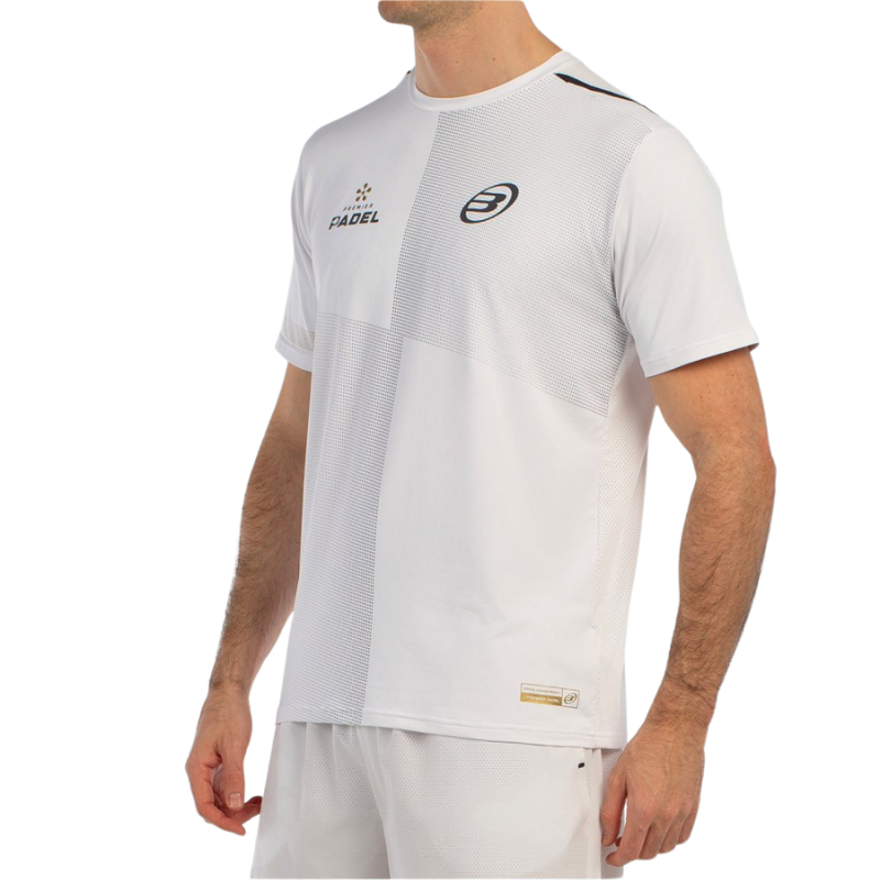 T-shirt Bullpadel Buque Blanc