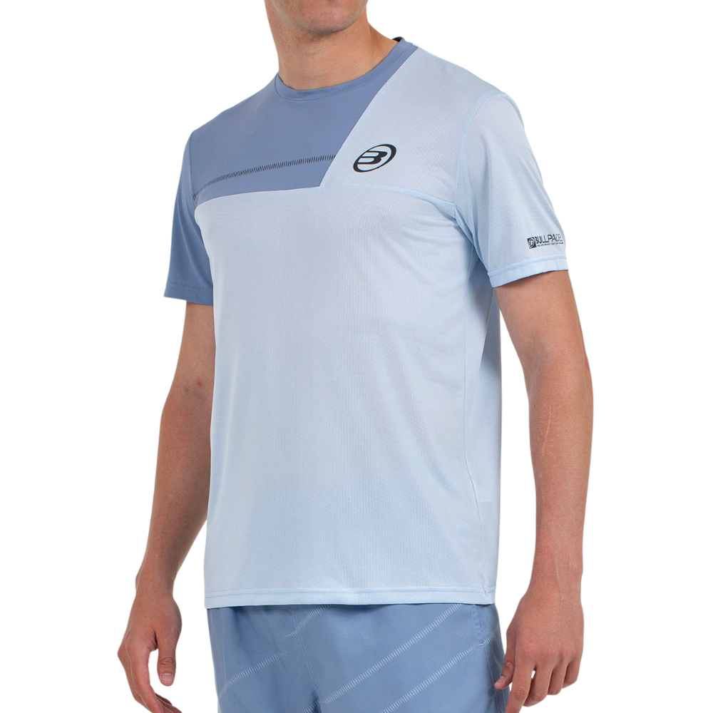 T-shirt Bullpadel Cacin Bleu