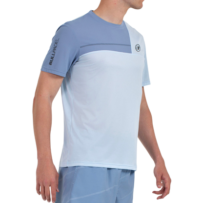 T-shirt Bullpadel Cacin Bleu