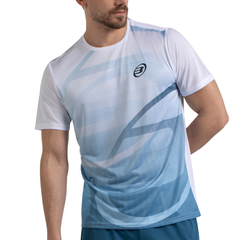 T-shirt Bullpadel Cayon Blanc