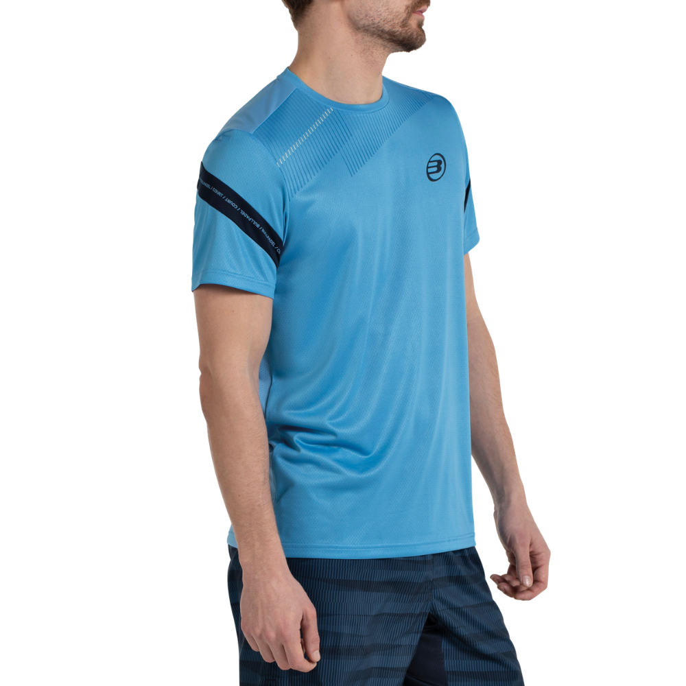 T-shirt Bullpadel Casul Bleu