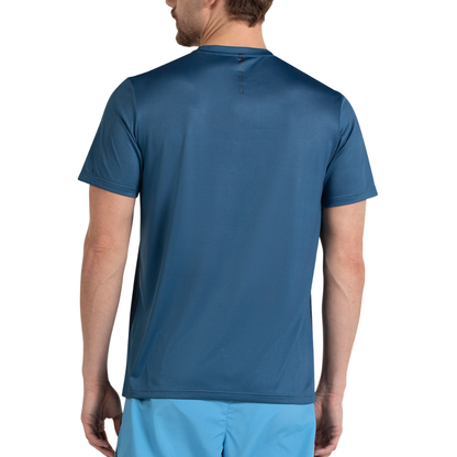 T-shirt Bullpadel Cayon Bleu