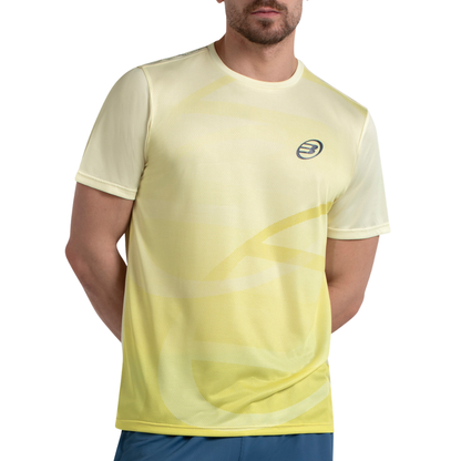 T-shirt Bullpadel Cayon Jaune