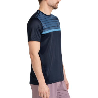 T-shirt Bullpadel Cisun Bleu Marine