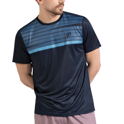 T-shirt Bullpadel Cisun Bleu Marine
