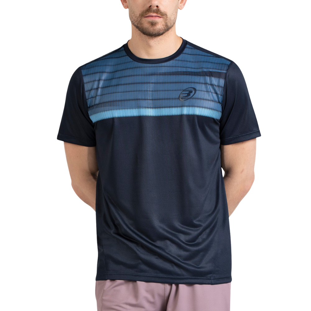 T-shirt Bullpadel Cisun Bleu Marine
