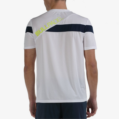 T-Shirt Bullpadel Cojin Blanc