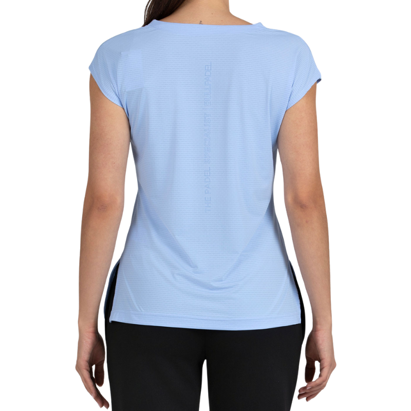 T-shirt Bullpadel Covelo Bleu Femme