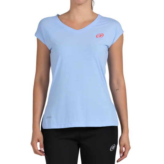 T-shirt Bullpadel Covelo Bleu Femme