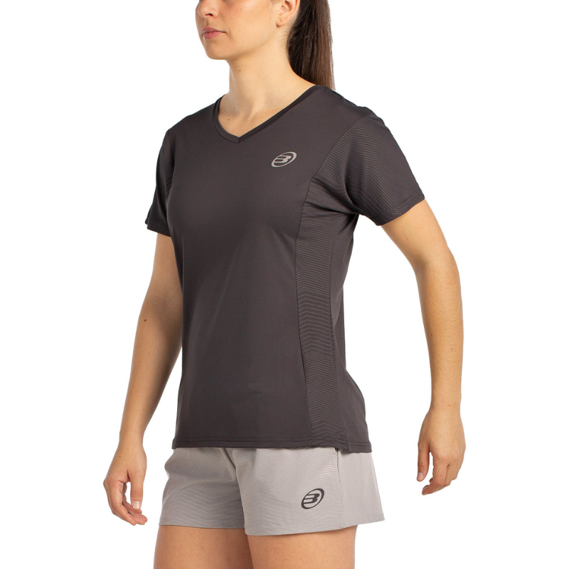 T-shirt Bullpadel Eches Noir Femme