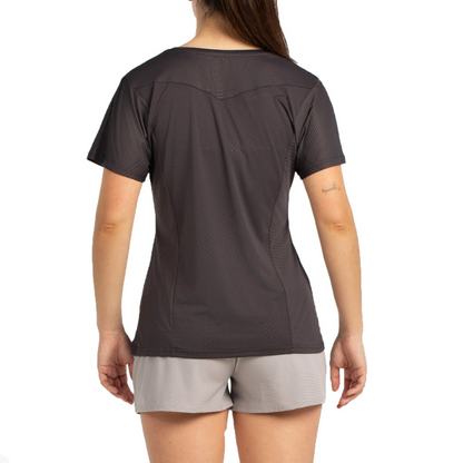 T-shirt Bullpadel Eches Noir Femme