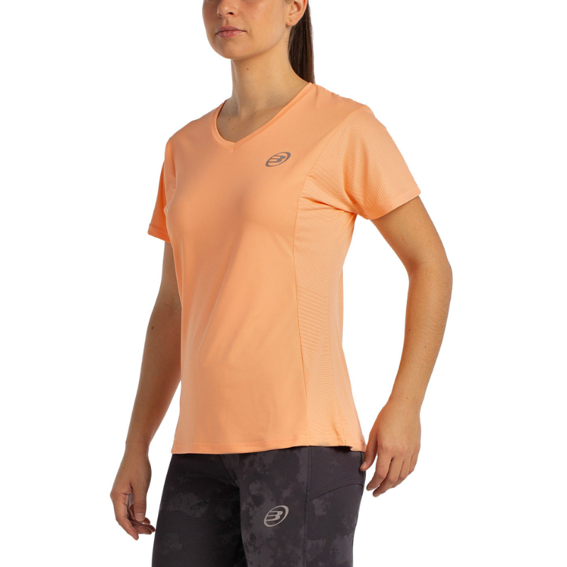 T-shirt Bullpadel Eches Orange Femme