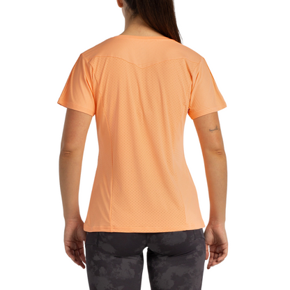 T-shirt Bullpadel Eches Orange Femme