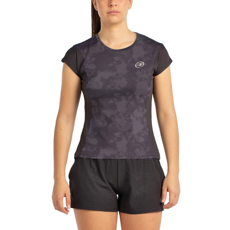 T-shirt Bullpadel Eduje Noir Femme