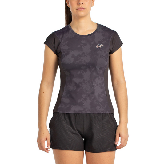 T-shirt Bullpadel Eduje Noir Femme
