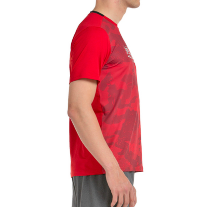 T-shirt Bullpadel Esgos Rouge