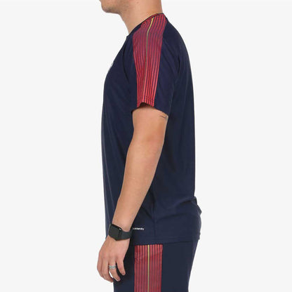 T-shirt Bullpadel Exudo Replica FEP Bleu