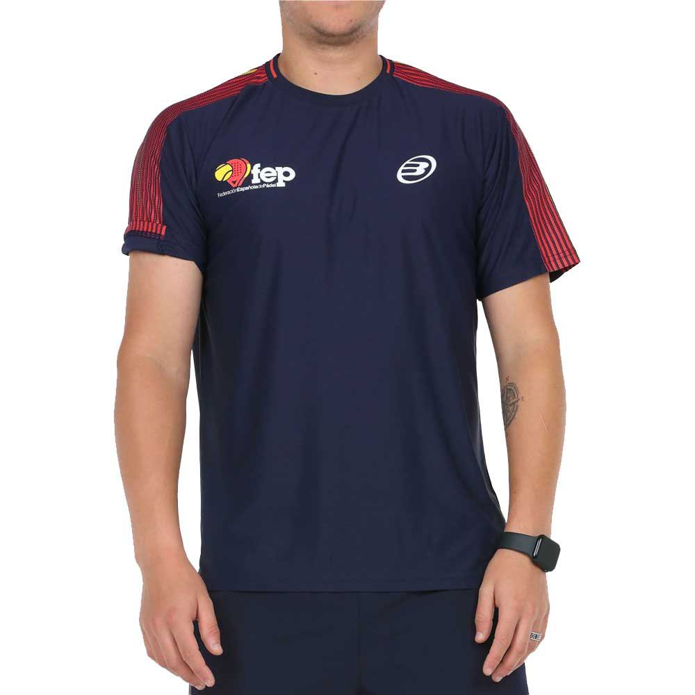 T-shirt Bullpadel Exudo Replica FEP Bleu