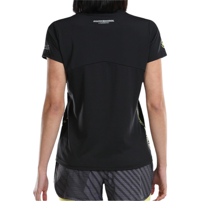 T-shirt Bullpadel Llama Noir Femme