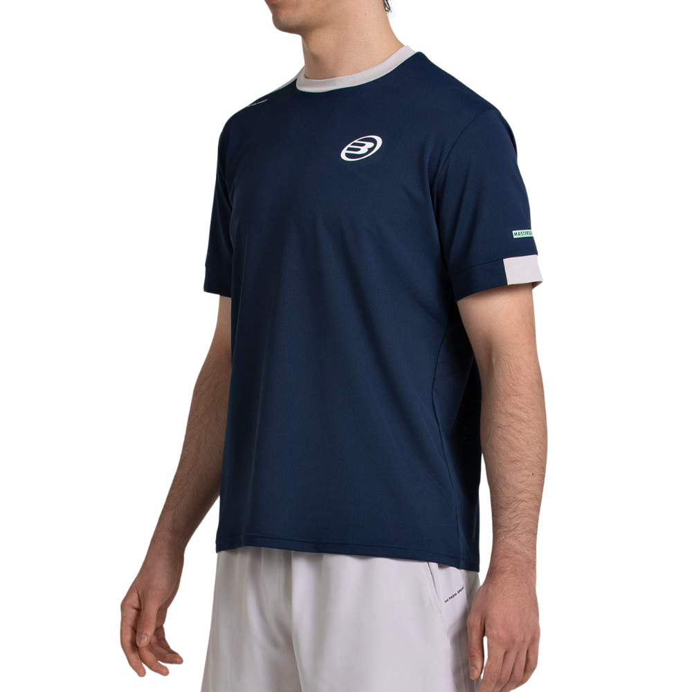 T-shirt Bullpadel Mananu Bleu Marine