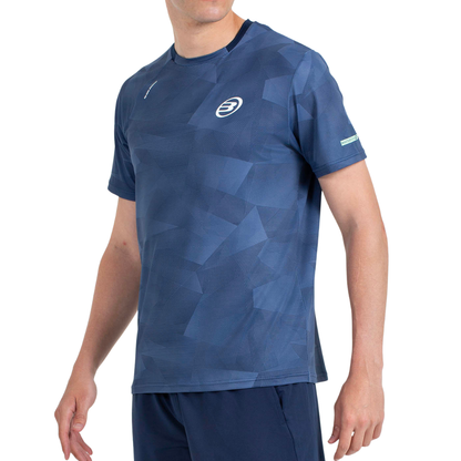 T-shirt Bullpadel Manin Bleu