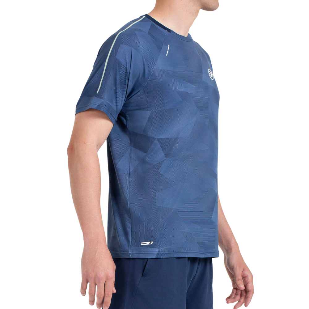 T-shirt Bullpadel Manin Bleu