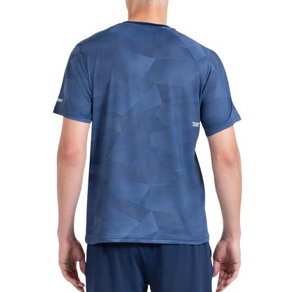 T-shirt Bullpadel Manin Bleu