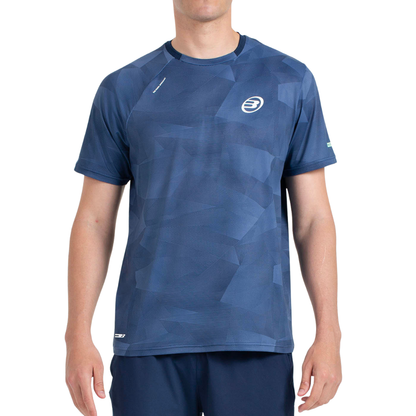T-shirt Bullpadel Manin Bleu