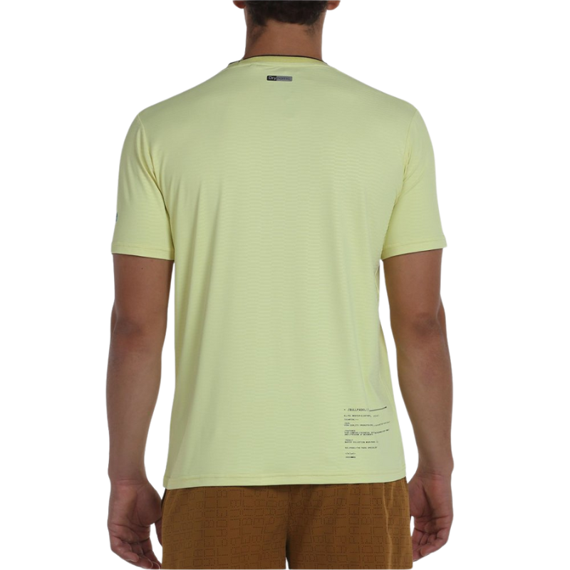 T-shirt Bullpadel Meira Jaune