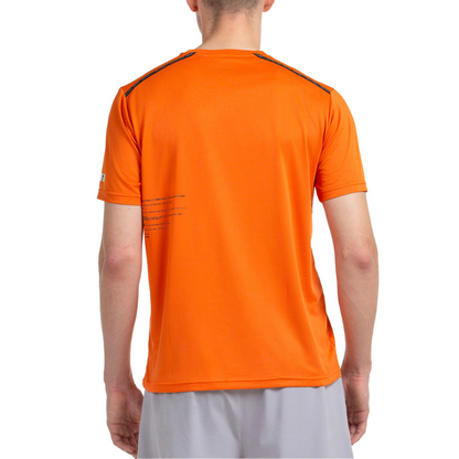 T-shirt Bullpadel Mesia Orange Foncé