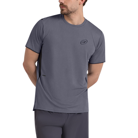 T-shirt Bullpadel Mensa Gris