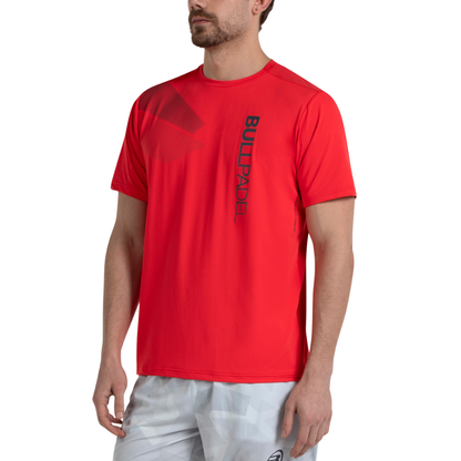 T-shirt Bullpadel Mistel Rouge