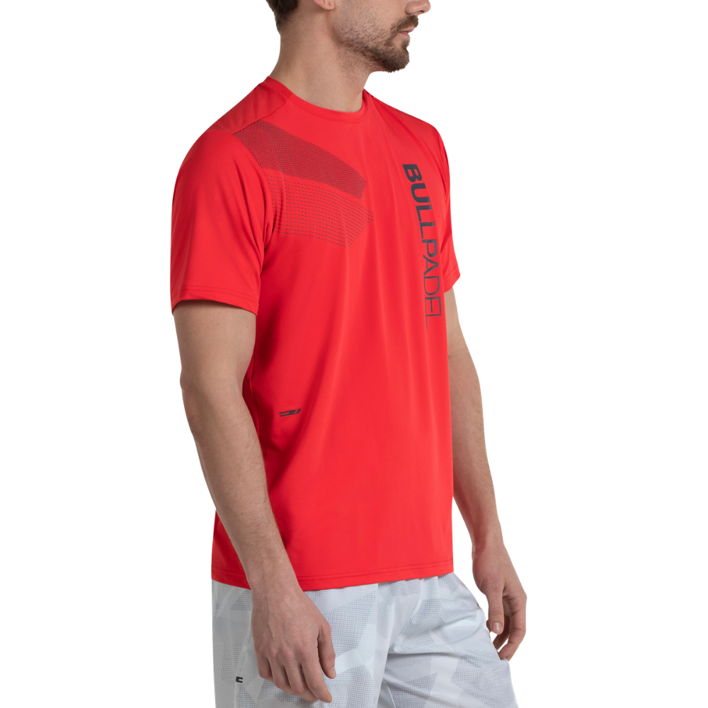 T-shirt Bullpadel Mistel Rouge